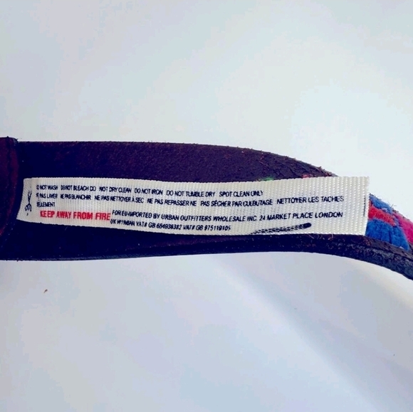 NWOT Free People Brown Embroidered Belt - Picture 8 of 8